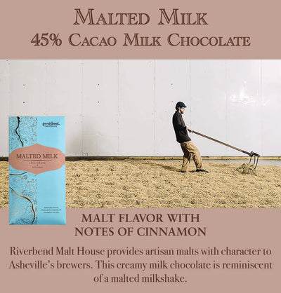 French Broad - Malted Milk Chocolate 45%