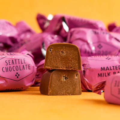 Seattle Chocolate Malted Milk Ball Truffle Pint