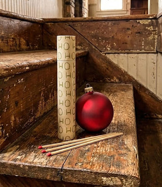 Ho Ho Ho Fireplace Matches - Choose Style