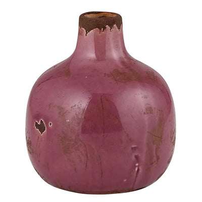 Weathered Stoneware Bistro Vase - Choose From 10 Different Colors