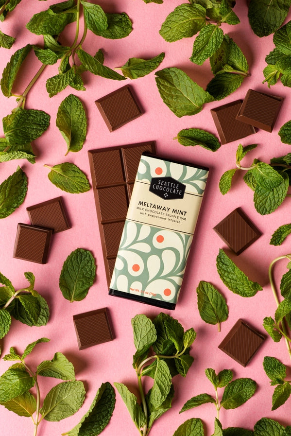 Seattle Chocolate Meltaway Mint Truffle Bar