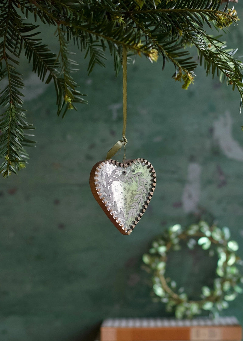 Mercury Heart Ornament