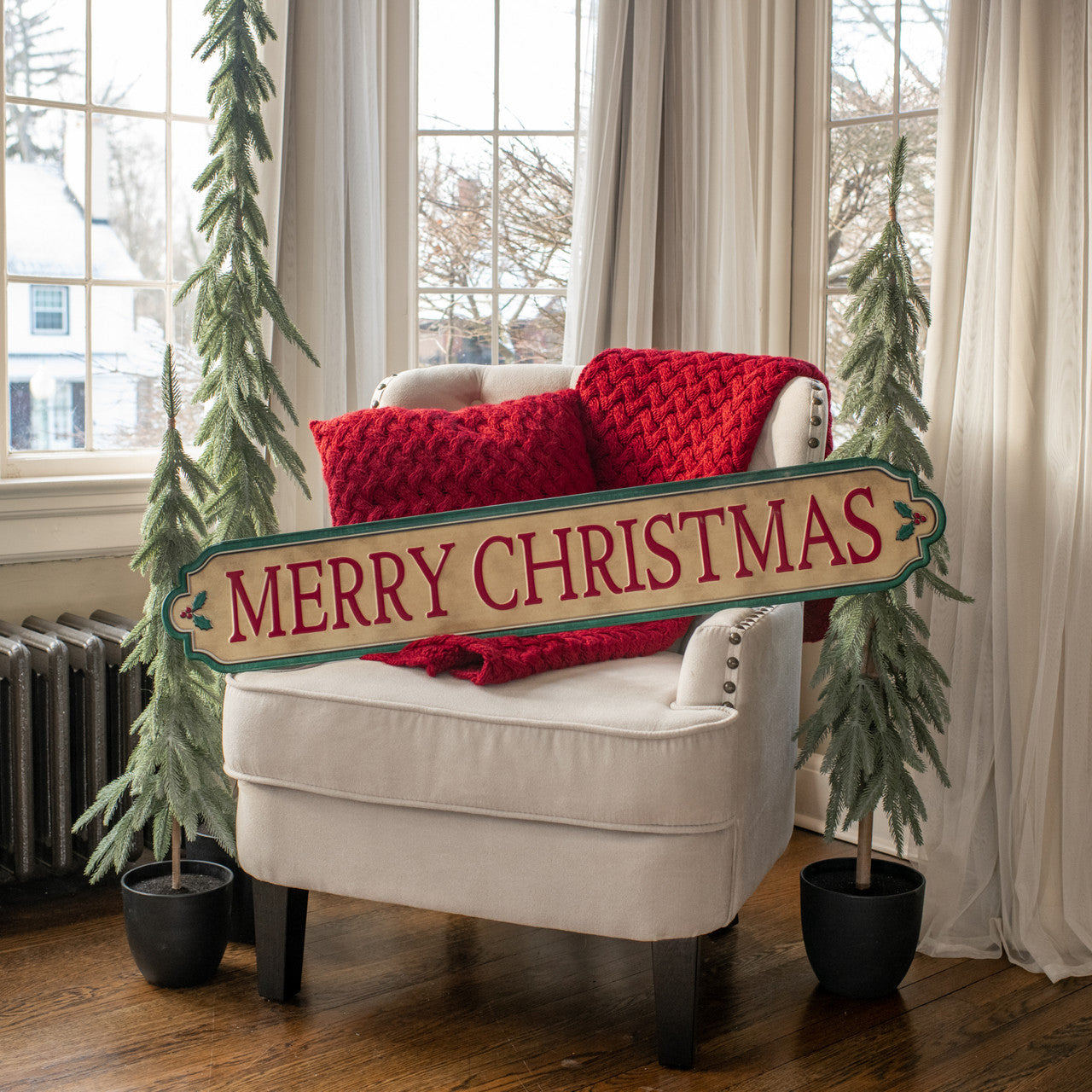 43" Merry Christmas Sign