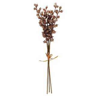 24" Metallic Eucalyptus Pod Stem Bundle