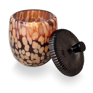 Glass Acorn Candle - Midnight Pumpkin Scent