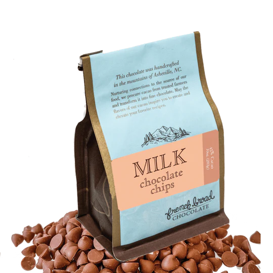 French Broad -Milk Chocolate Chips 45%