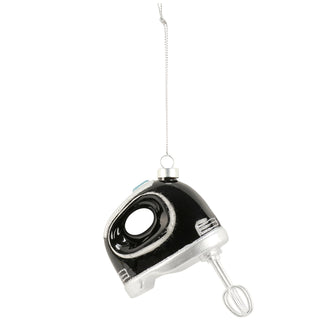 Hand Mixer Glass Ornament