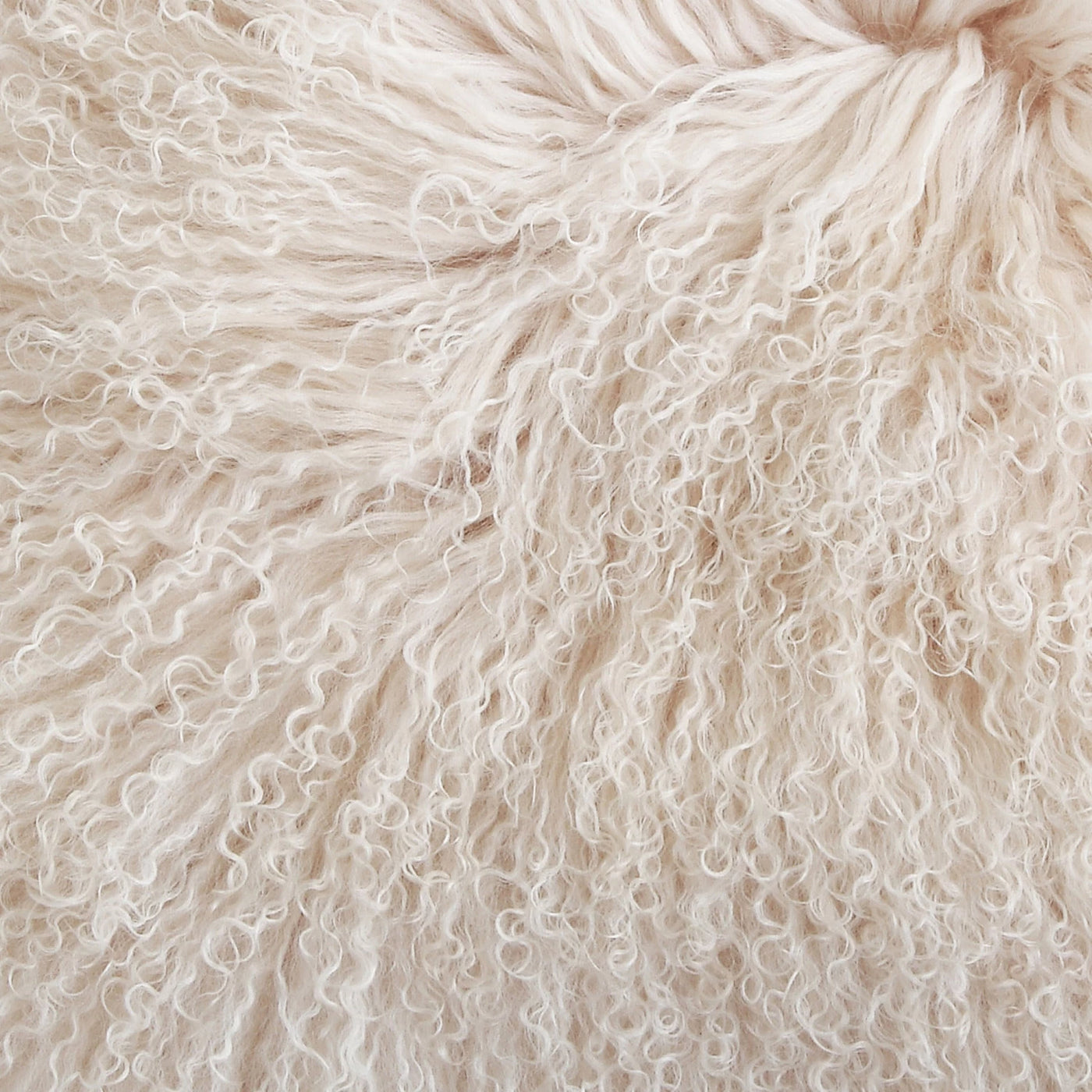 20" Mongolian Lamb Fur Pillow