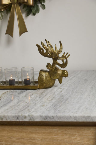 34.5" The Moose Candleholder