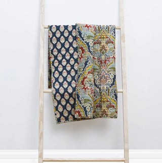 The Moreno Stitch Quilted Throw