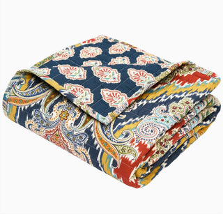 The Moreno Stitch Quilted Throw