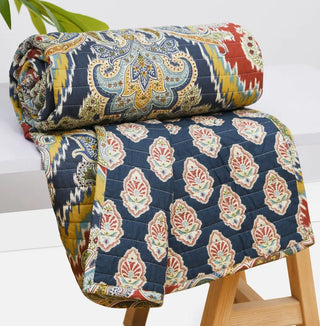 The Moreno Stitch Quilted Throw