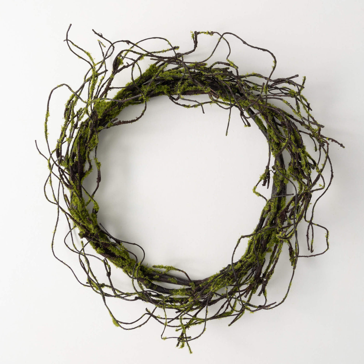 26.5" Moss Twig Wreath