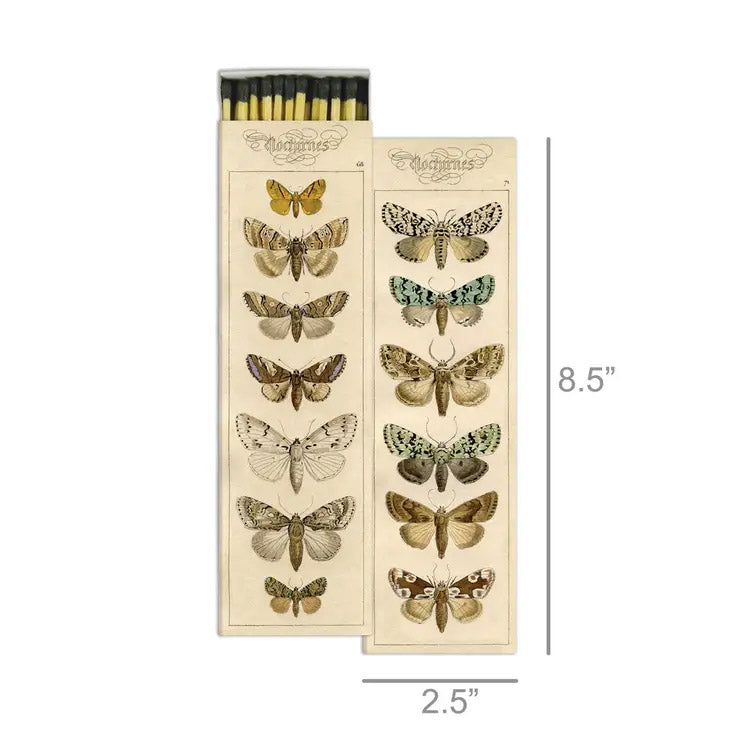 Vintage Butterfly Art Safety Matches