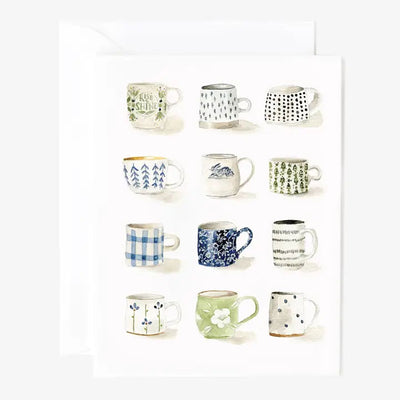 Set of 8 Morning Mug Notecards