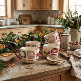 Sugar & Spice Christmas Latte or Soup Mug