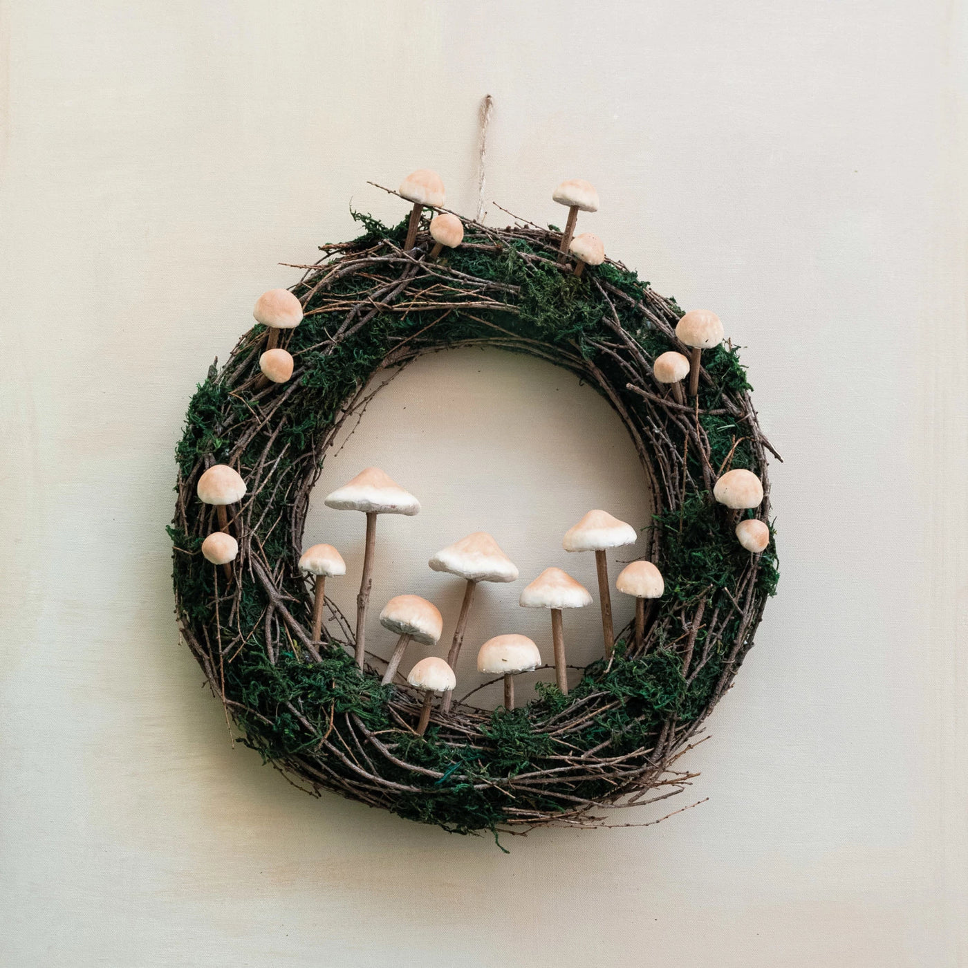 The Woodland Mushroom Wreath