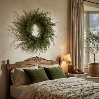28" Real-Touch Myrtle Wreath