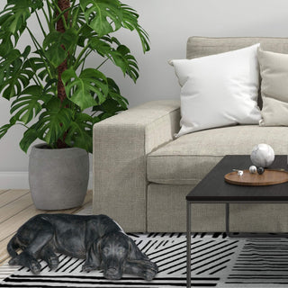 Resting Dog Statue