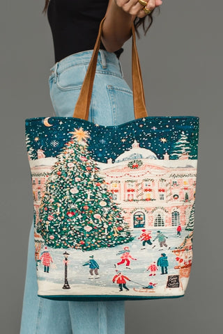 Christmas Scene Tote
