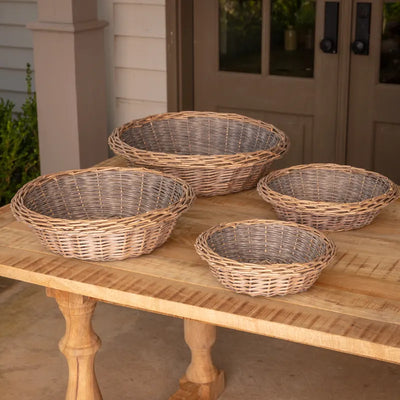 Set of 4 Nested Willow Baskets- More Coming Soon