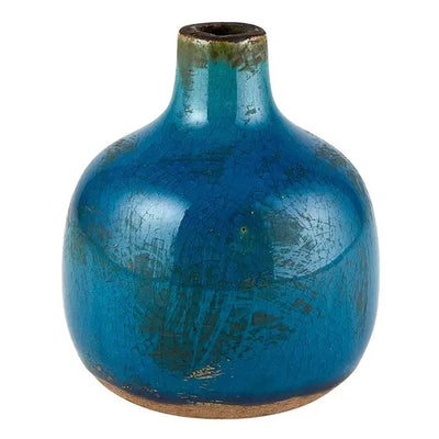 Weathered Stoneware Bistro Vase - Choose From 10 Different Colors