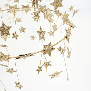 Sparkle Crete Gold Sparkle Star Chandelier – Cotton & Crete