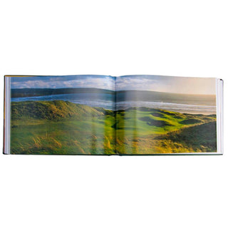 Golf Courses: Fairways of the World Leather Bound Edition by Graphic Image