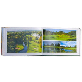 Golf Courses: Fairways of the World Leather Bound Edition by Graphic Image