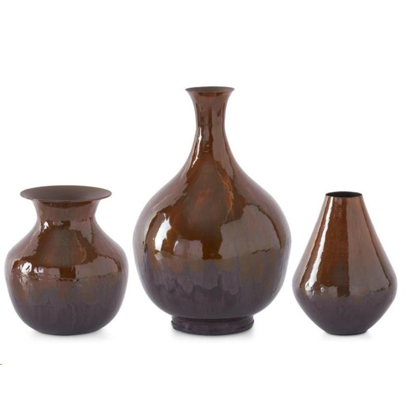 Brown Ombre Vase Collection - Choose Style