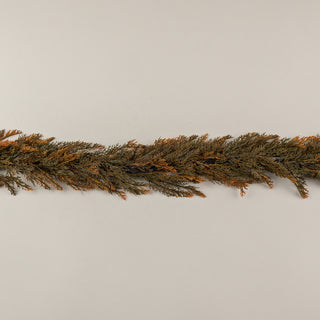 6' Orange-Tipped Juniper Garland