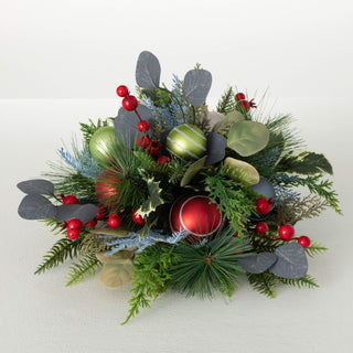 15" Shiny Holiday Half Sphere