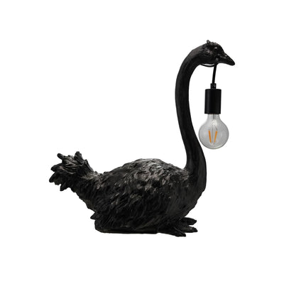 Resin Ostrich Table Lamp