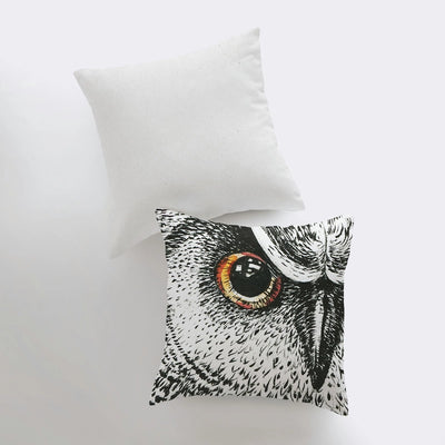 20" Owl Pillow Cover