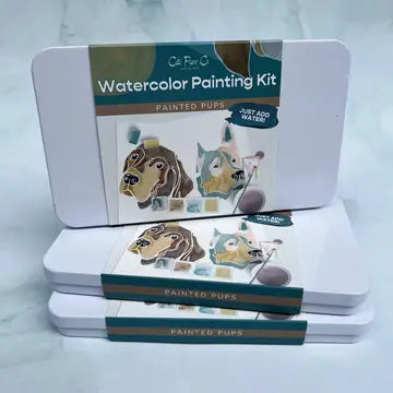 The Painted Pups Watercolor Kit