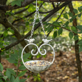 Pair of Love Birds Bird Feeder