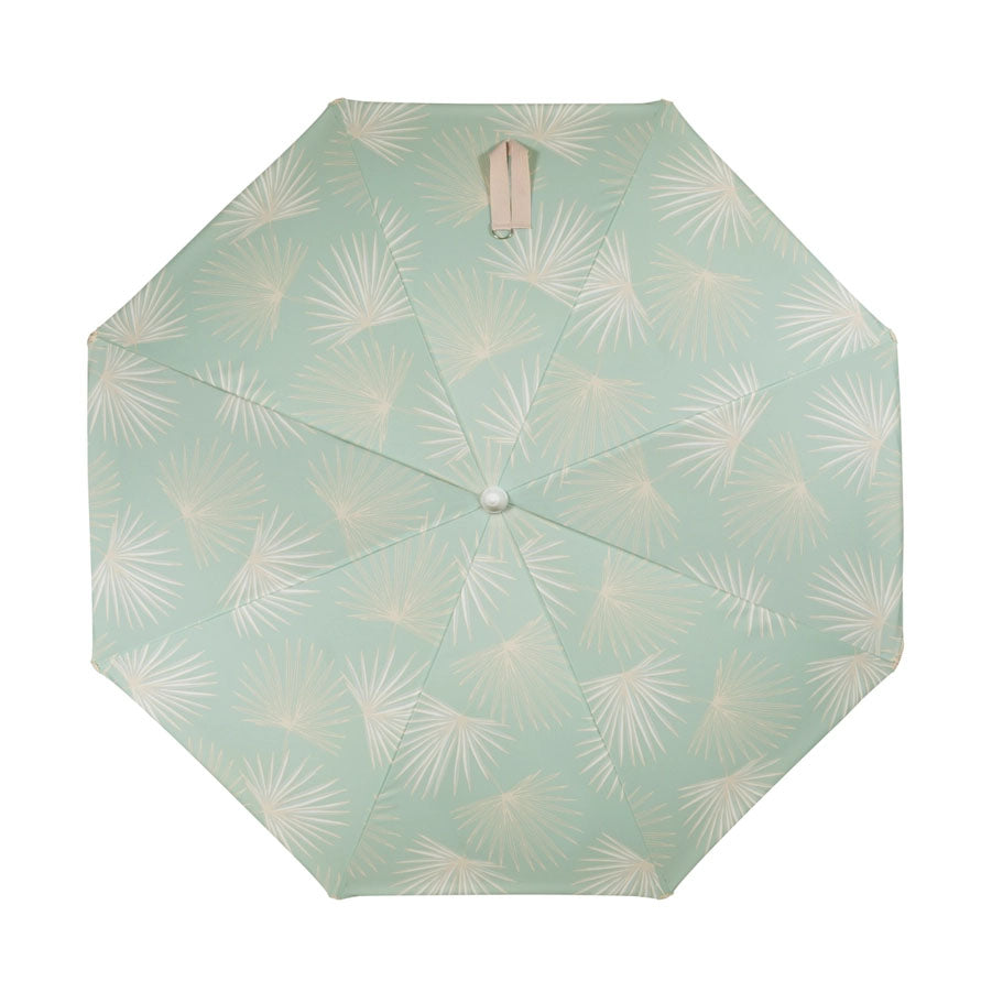 Retro Style Fringed Beach Umbrella - Choose Style