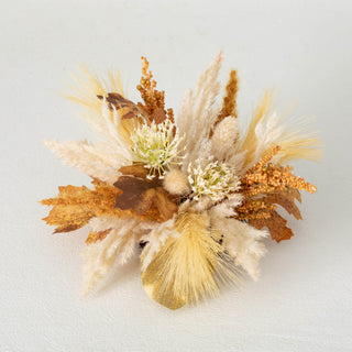 The Harvest Pampas Half Sphere