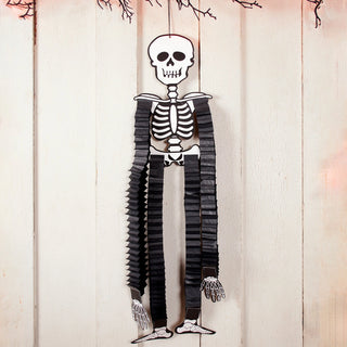 Retro Style Paper Skeleton