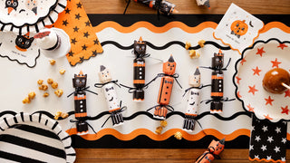 Set of 6 Vintage Halloween Characters Party Crackers