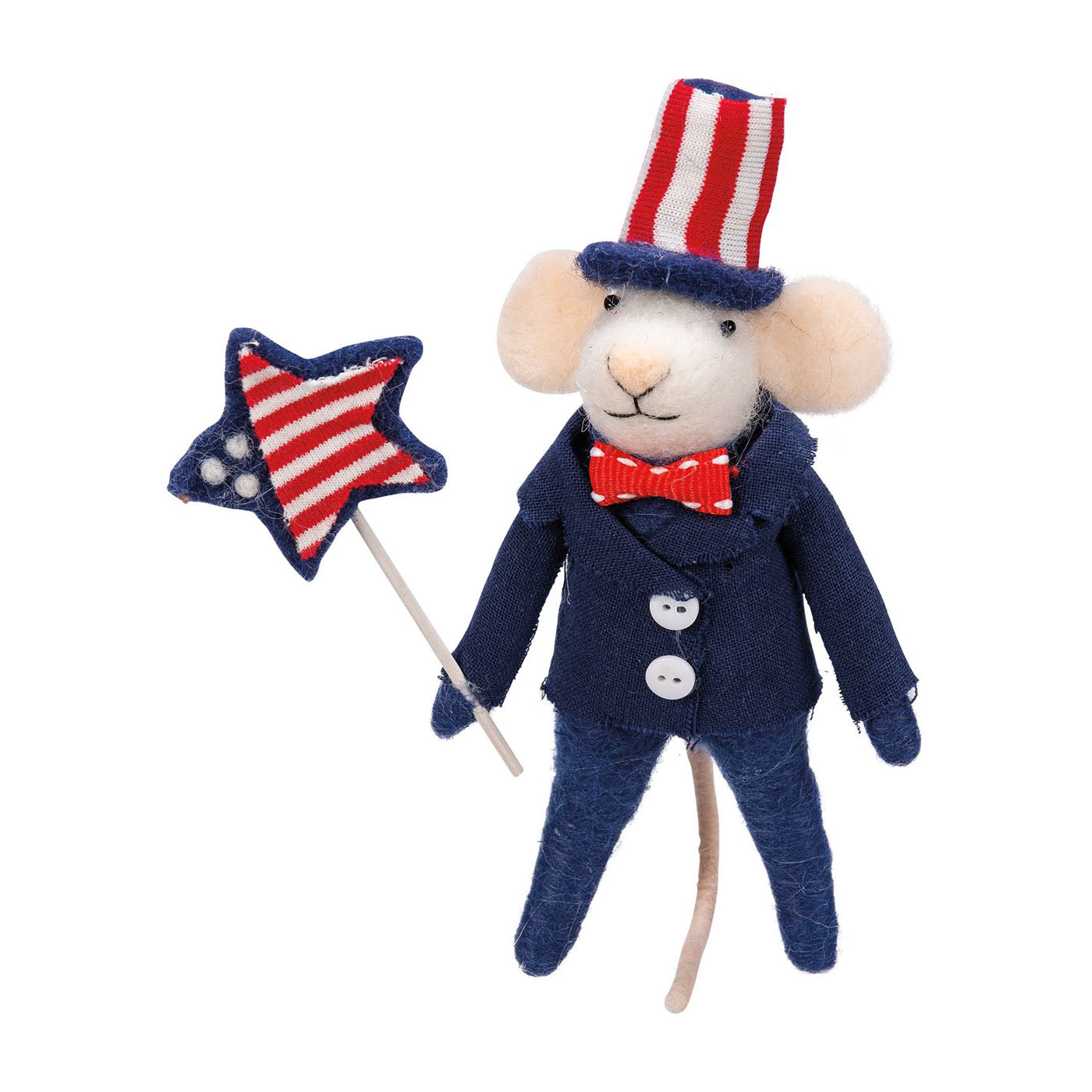 Patriotic Felt Mouse