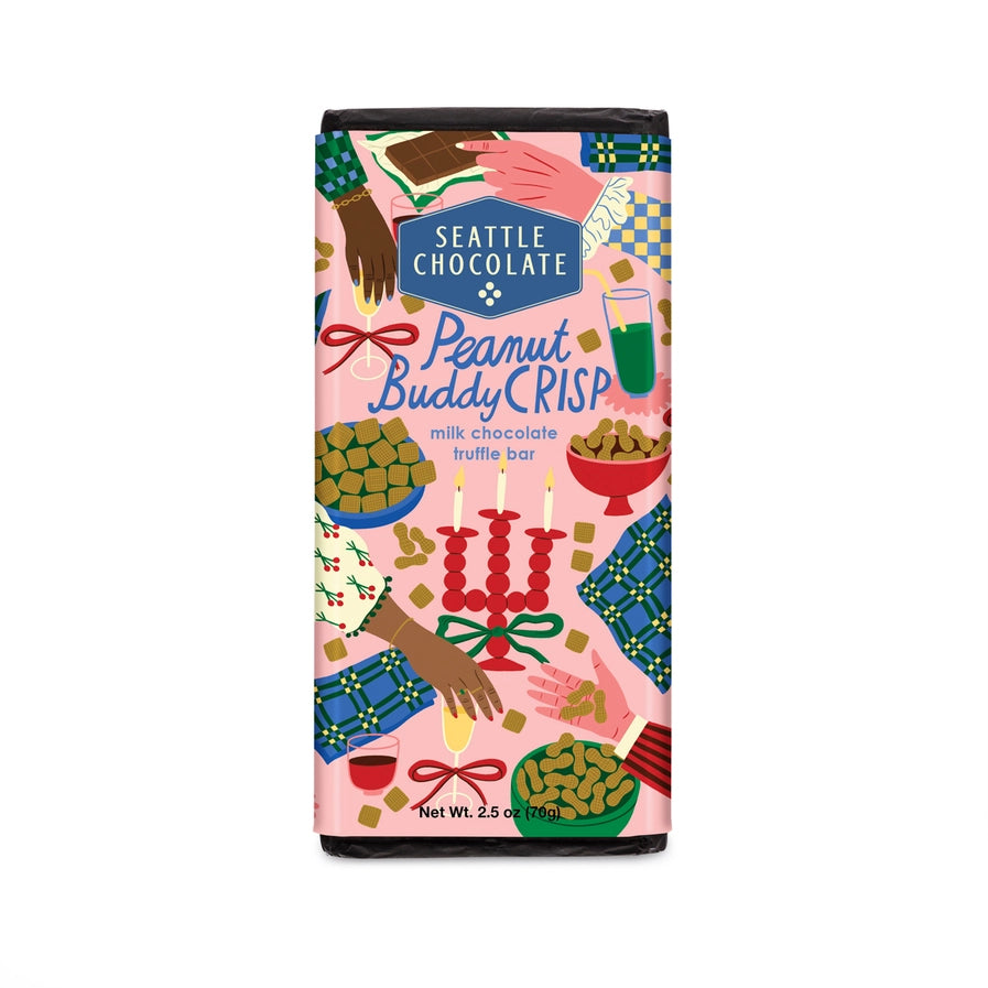 Seattle Chocolate Holiday - Peanut Buddy Crisp Truffle Bar