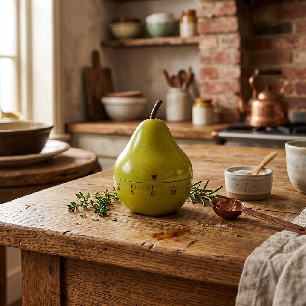 Pear Shaped One Hour Timer – Cotton & Crete