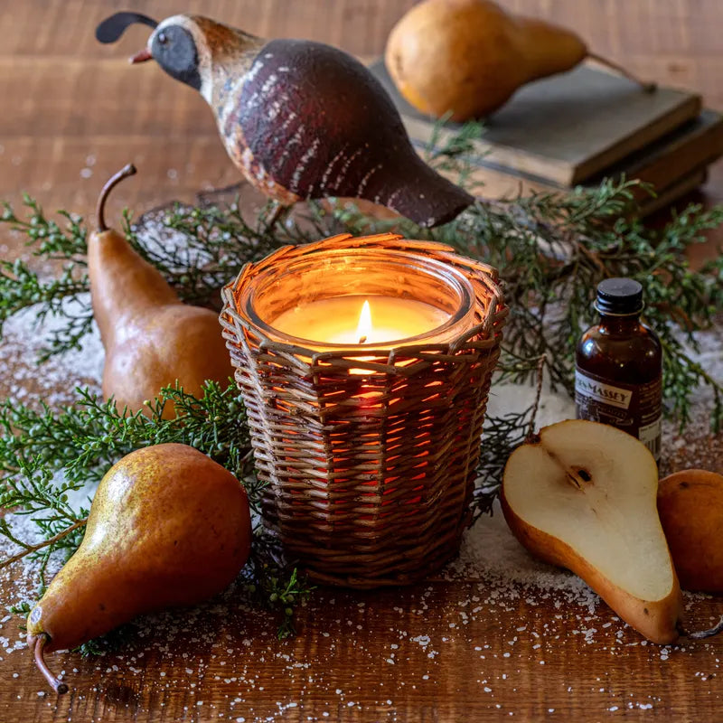 Partridge and Pear Candle