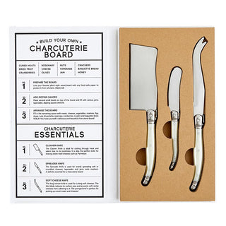 Pearl Handled Charcuterie and Grazing Table Knives in Box