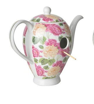 Pretty Coffee Pot Birdhouse - Choose Your Favorite Style