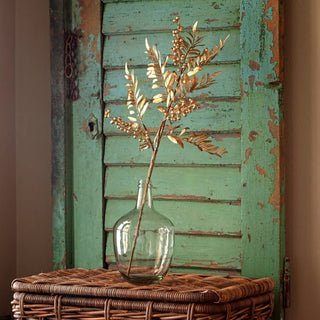 30" Gold Metallic Pepper Berry Stem
