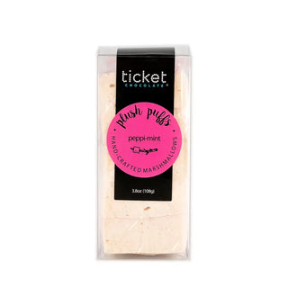 Handcrafted Peppi Mint Marshmallows by Ticket Chocolate