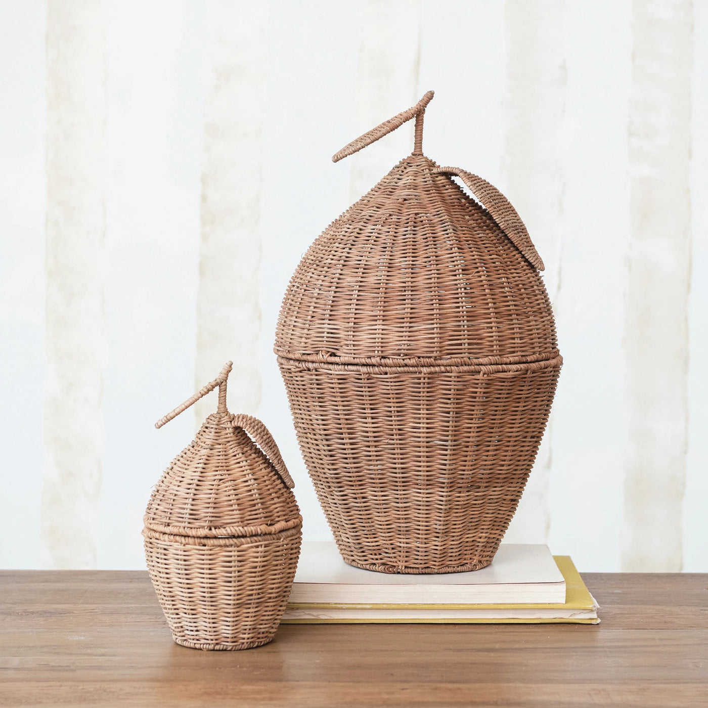 Lemon Shaped Basket - Choose Small or Large