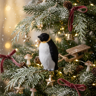 Percy the Penguin Ornament